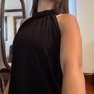 Elegant Black Sleeveless Top